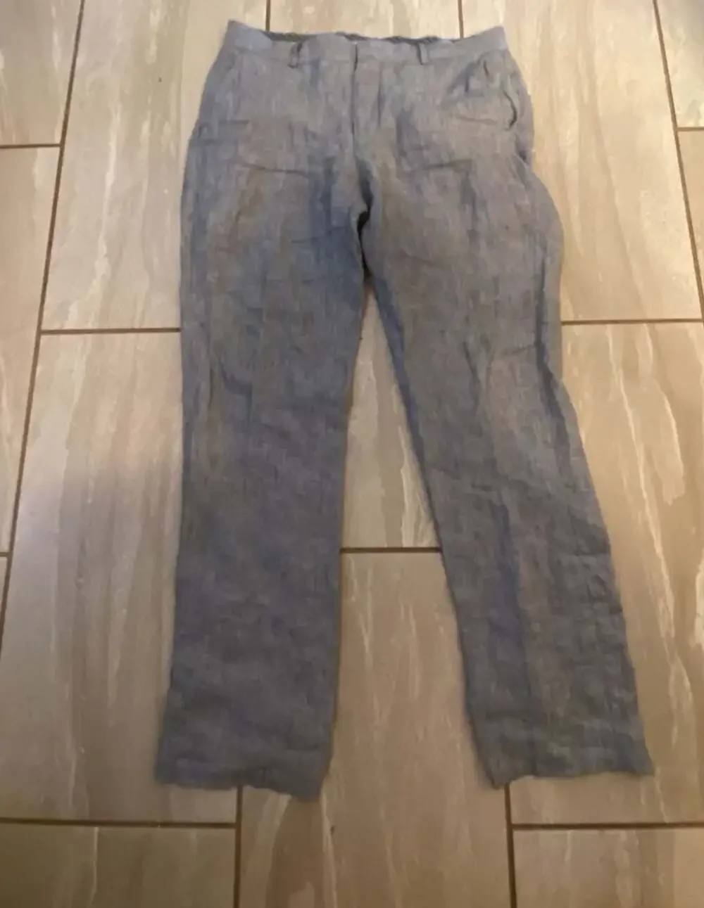 Murano Baird McNutt Slim Fit 100% Linen Pants